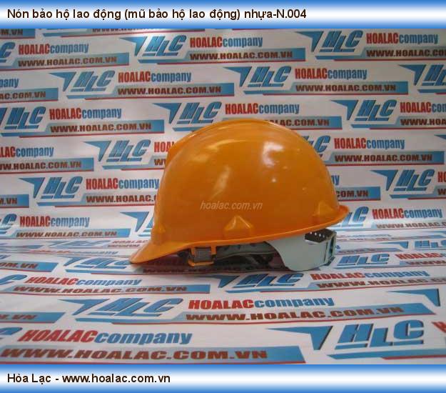 Nón bảo hộ lao động (mũ bảo hộ lao động) nhựa-N.004 (5)