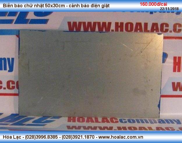Biển báo chữ nhật 50x30cm - cấm lửa (2)